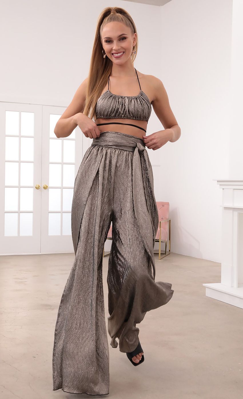 Two Piece Set in Silver